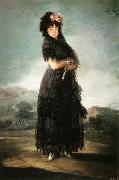 Portrait of Mariana Waldstein, 9th Marchioness of de Santa Cruz Francisco de Goya